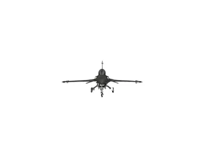 Fighter Jet  Low-poly 3D model buy