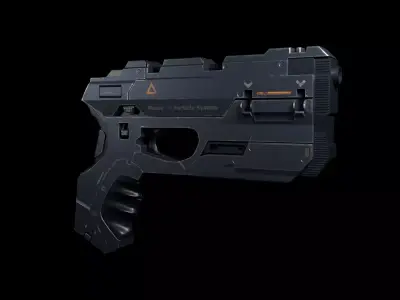 Sci-Fi  Pistol 3D model