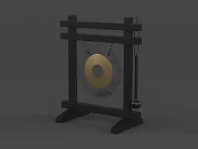Table Gong Collection 3D model