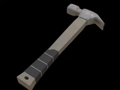 Hammer 3D model 5
