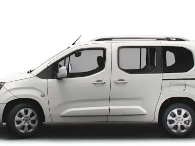 Vauxhall E Combo Life 2022 3D model