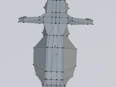 Elephant Low Poly Low-poly 3D model purchase