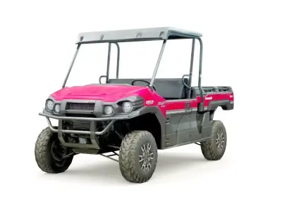 2022 Kawasaki Mule PRO-FX Low-poly 3D model