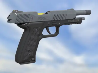 Pistol Burst-Single Fire Splinter 18 3D model