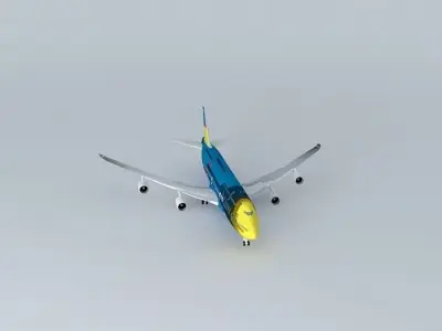 Royal Airways Boeing 747 Free 3D model