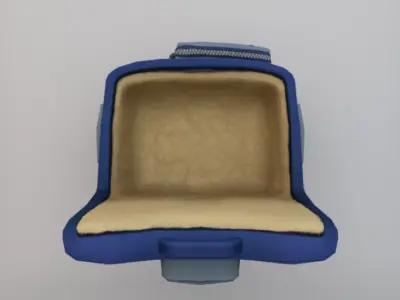 Backpack Low-poly 3D model