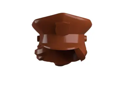 Custom3Dprint Minifigure Accessory - Minifigure Hair S2 - 074 3D print model
