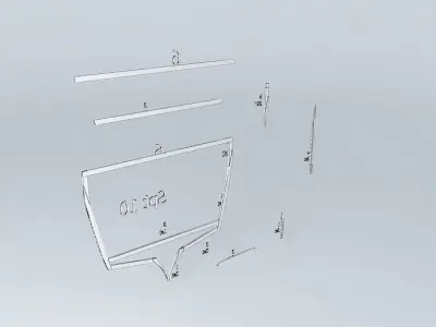 Spt 10, boat frame Free 3D model