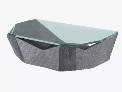 Holly Hunt SEISMIC COCKTAIL TABLE 3D model