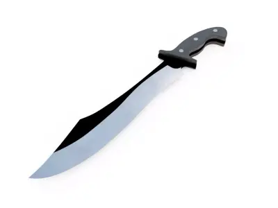 DAGGER samurai sword 3D model