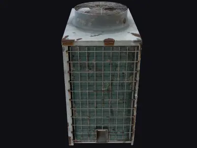 Air Condition v2 Low-poly 3D model