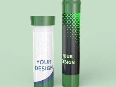 Tablet Tubes 3D model