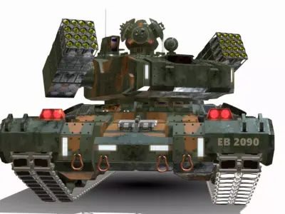 GPARD BR 2090 Free low-poly 3D model