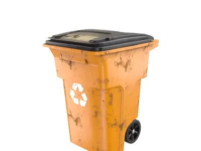 Trash Can 3D model purchase