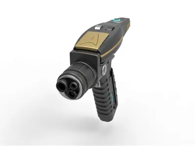 Phaser pistol from Star Trek Discovery TV series 3D model