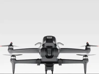 Drone Free low-poly 3D model