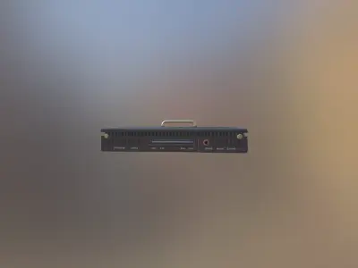 3rd Generation Industrial OPS Computer 3D model