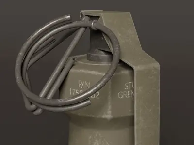 Grenade M 84 3d model 3D model