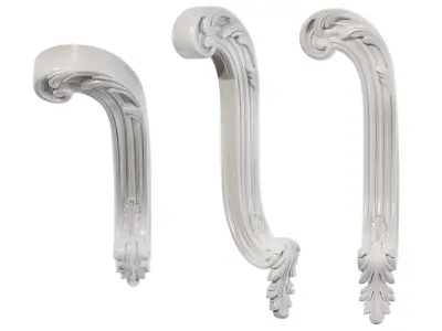 Classic carved 179 3D model