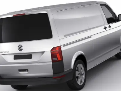 VW Transporter T61 panel van L2 3D model