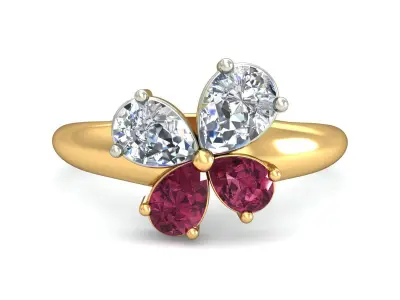pear ring  3D print model