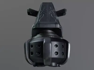 Rocket Hammer Low-poly 3D model purchase