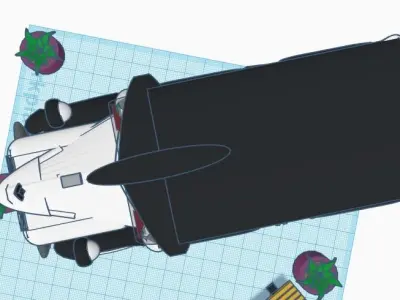 vintage car  3D print model