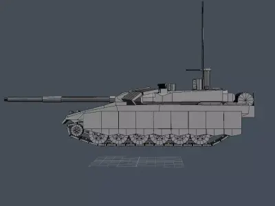 Free T-90M Free 3D print model