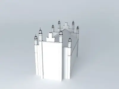 The Dunaszerdahely i Synagogue Free 3D model