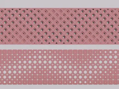 Parametric Wall  Free 3D model