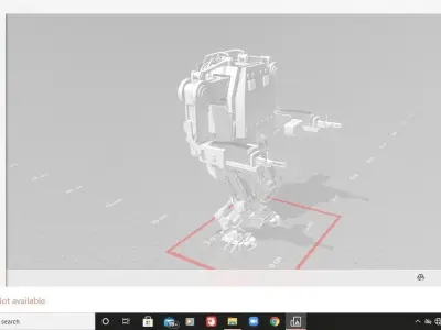 Armored Unit Futuristic 3D model