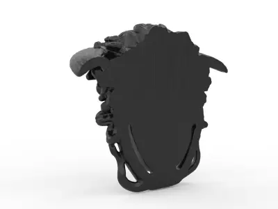 Medusa Head 02 3D print model