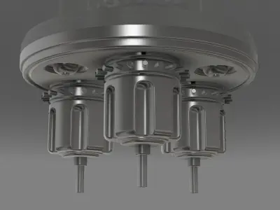 Sci-fi asset 4 - high poly 3D model
