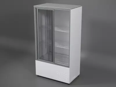 Refrigerated Display Case Low-poly 3D model