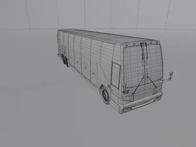 Smart Bus 3D model buy