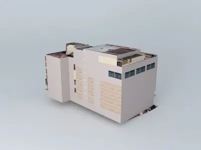 Dunas Hotel Free 3D model