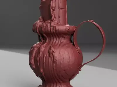 VIEUX BOUGEOIR 3D print model