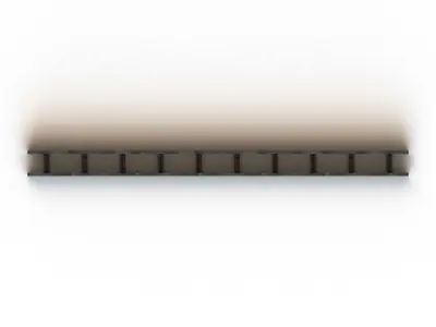 Standard Steel Ladder Type Cable Trays 3D model