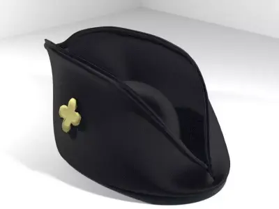 Hat - Tricorne 3D model