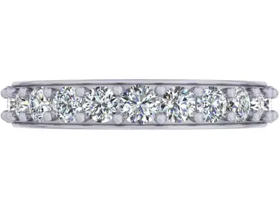 Tapered Diamond Band 3D print model