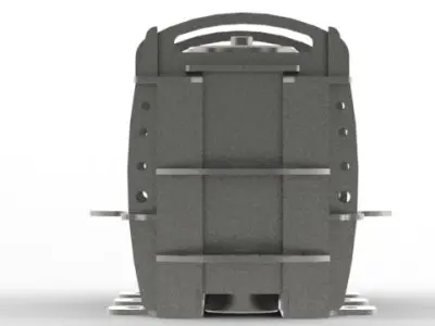 Sht mtl mold asm Free 3D model