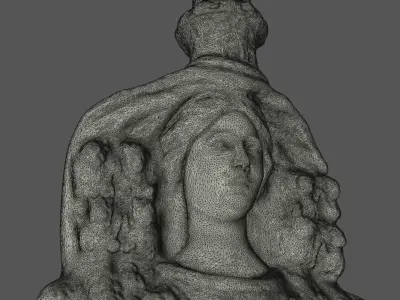 Artemis Statue 3D model