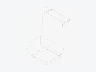 Seating - Contemporary - Blume - Extension - High Back Low-poly 3D model buy