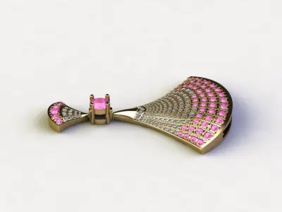 DIVAS DREAM Necklace 3D print model