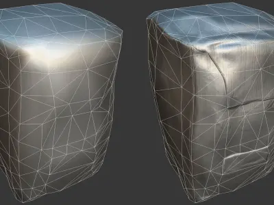 Field Bandage PBR Low-poly 3D model