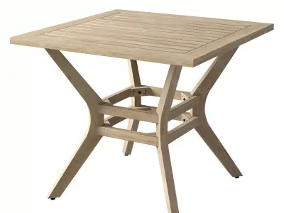 OVE Quinn Dining 5PC Table 3D model