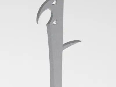 Italian bill 3D model