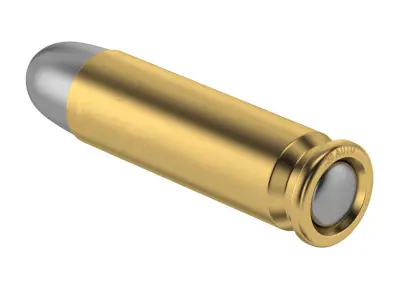 Bullet 30 AUTO Low-poly 3D model