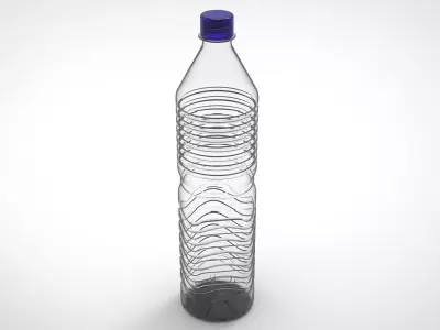 bottle of water  3D model purchase