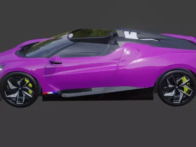 Bugatti Mistral 3D model